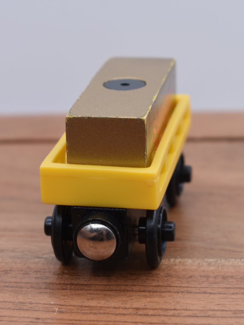 Sodor Cargo Co.Cargo Thomas Train Wooden Blue Cargo Car & Magnetic Vintage 2003 - Picture 4 of 7